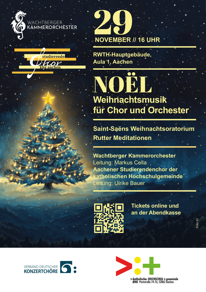 Poster Oratorio de Noel